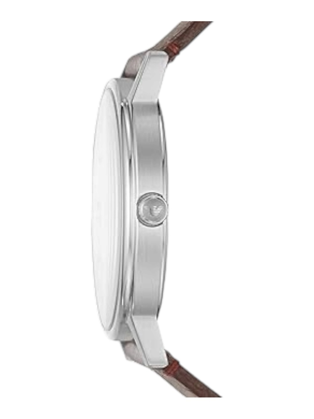 Emporio Armani Men's Three Hand Watch with Stainless Steel Band or Leather - Picture 2 of 6